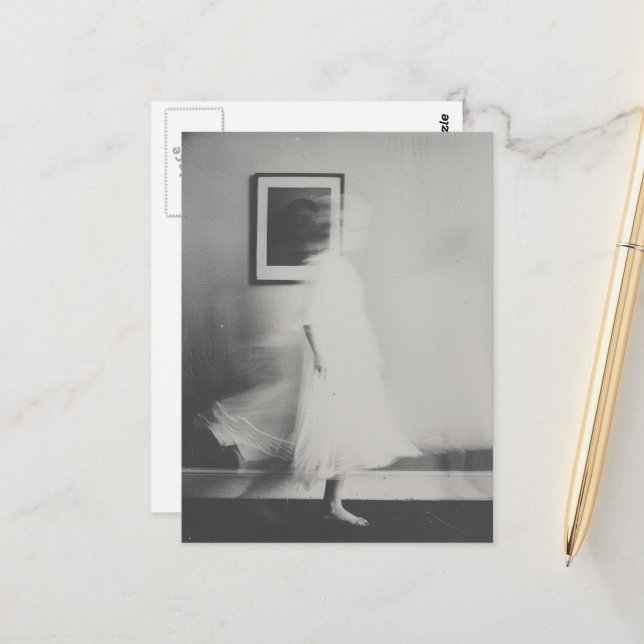 Ghost på Hallway Vykort (Fram/Back In Situ)