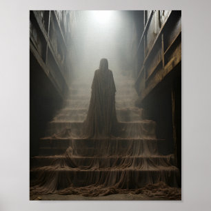 Ghost på Trappor Poster