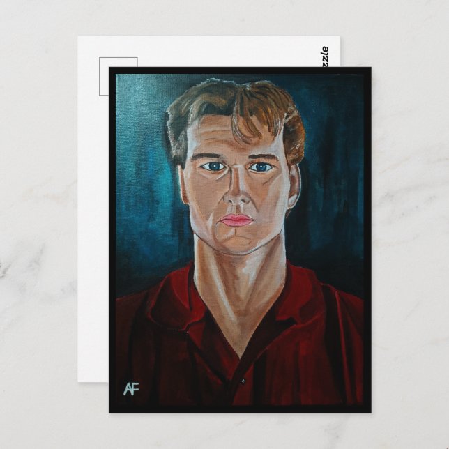 Ghost Painting av Alfred Fox Vykort (Fram/baksida)