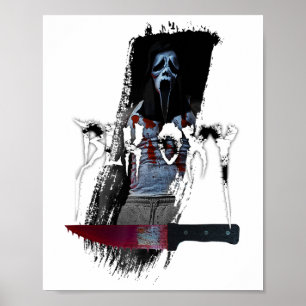 Ghost Pappor Knivar Poster