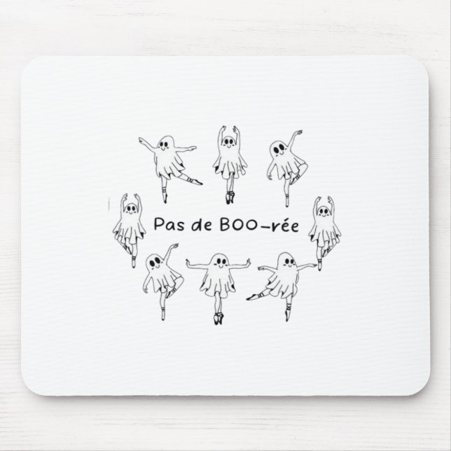 Ghost Pas De Boo-rée Ballet Dancer Spooky Hallowee Musmatta (Framsidan)