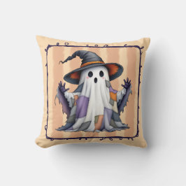 Ghost Patchwork Quilt med Witches Hat Kudde