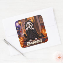Ghost Paws Söt Halloween Katt