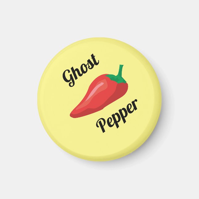 Ghost Pepper Magnet (Framsidan)