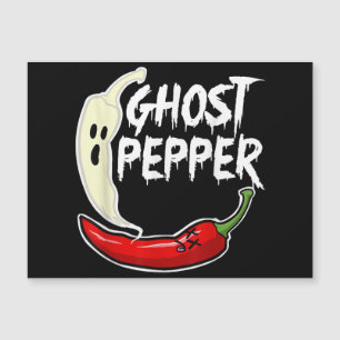 Ghost Pepper Roligt Kryddstark Halloween Ghost Pep