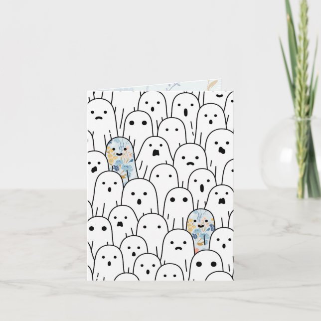 Ghost Person Kort (Framsida)