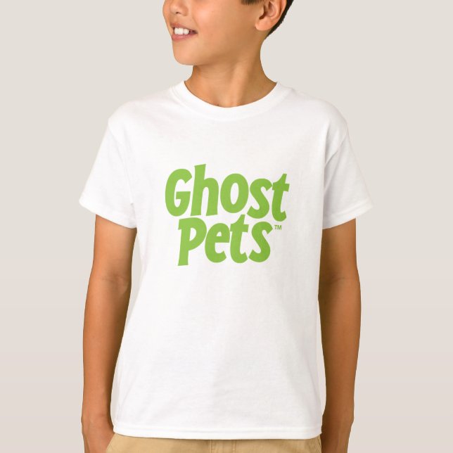 Ghost Pets Kids T-Shirt (Framsida)