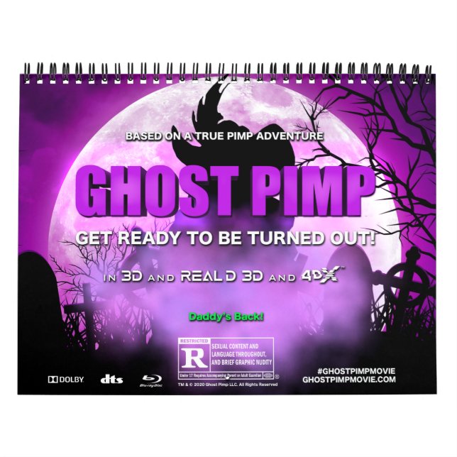 Ghost Pimp Calendar Kalender (Omslag)