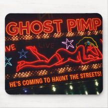 Ghost Pimp Gel Mousepad