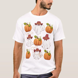 Ghost pumkin coquette-buckskörd t shirt