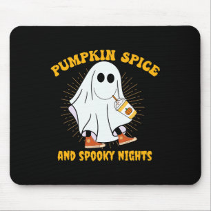 Ghost Pumpkin Spice Latte Fall Vibe Halloween Spoo Musmatta