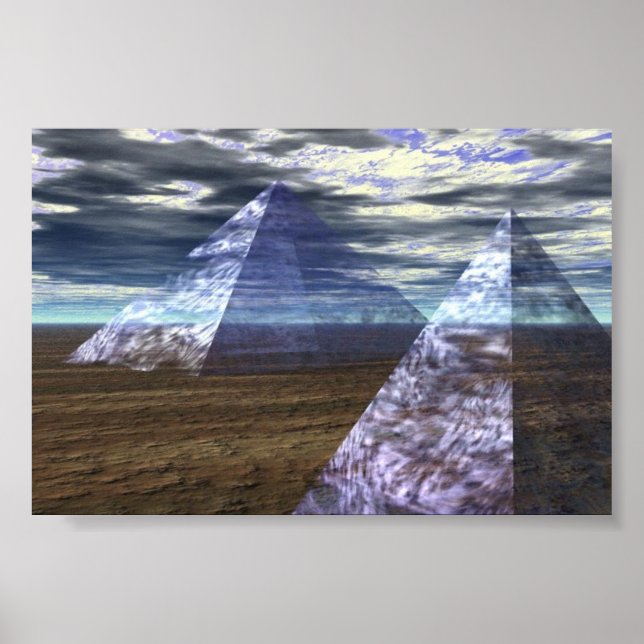 Ghost Pyramids Poster (Framsidan)