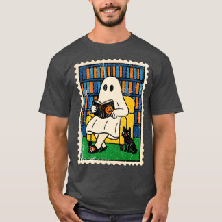 Ghost Reading Bok T Shirt
