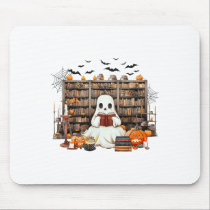 Ghost Reading Bokar Bookish Teacher Halloween-kost Musmatta