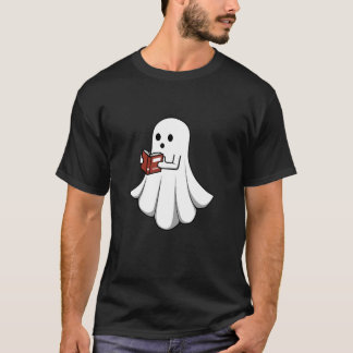 Ghost Reading Bokar Literature Student T Shirt