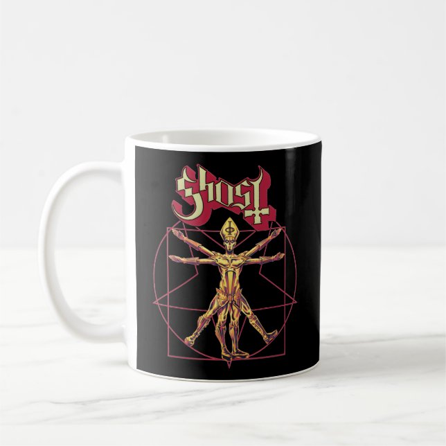 Ghost€"Red Popestar Kaffemugg (Vänster)