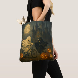 Ghost Ride Tote Tygkasse