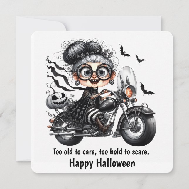 Ghost Rider Granny - Halloween på motorvägen (Framsida)