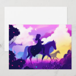 Ghost Rider i Twilight Julkort