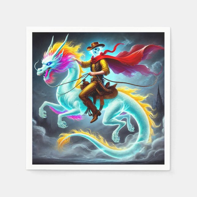 Ghost Rider Pappersservett (Framsidan)