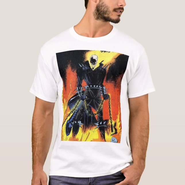 Ghost Rider T Shirt (Framsida)