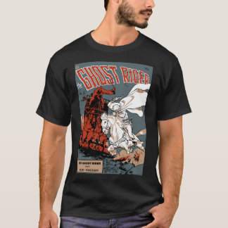 Ghost Rider Tecknad Cover Classic T Shirt
