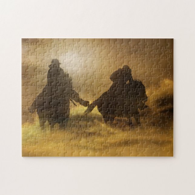 Ghost Riders Cowboy Land Western Pussel (Horisontell)