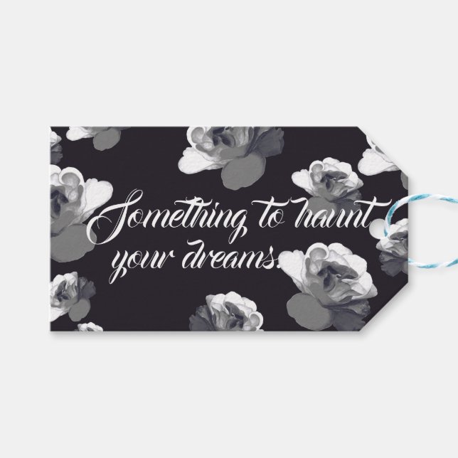 Ghost Ro Haunted Dreams Halloween Presentetikett (Framsidan (Horisontell))