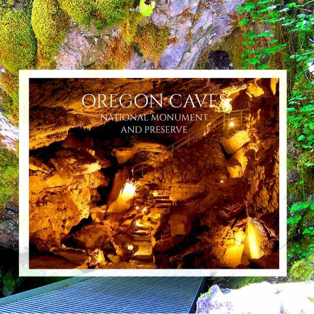 Ghost Room, Cave Formations, Oregon Caves Vykort (Skapare uppladdad)