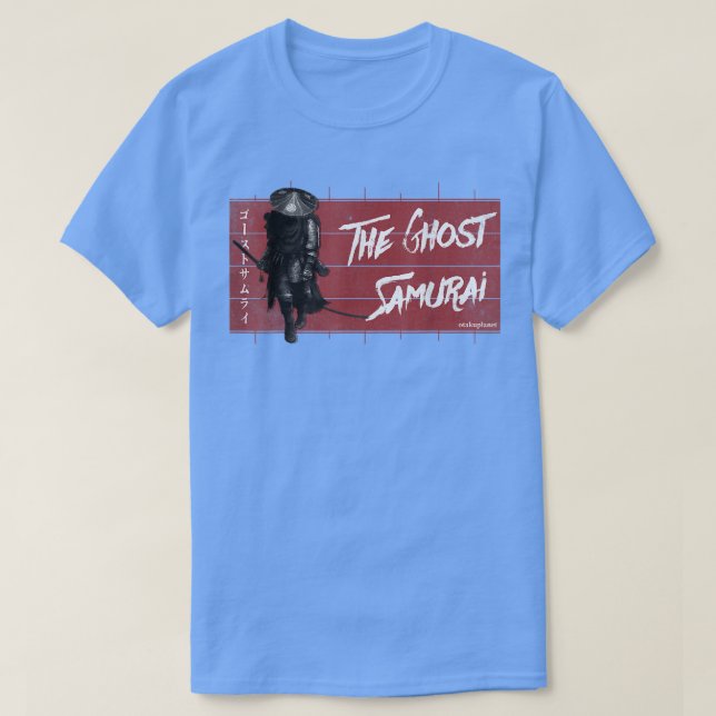 Ghost Samurai japansk Bushido Warrior Code ( T Shirt (Design framsida)