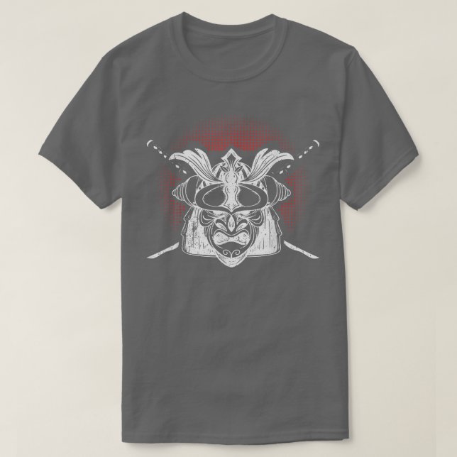 Ghost Samurai Warrior Anime Manga Bushido (3) T Shirt (Design framsida)