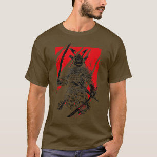 Ghost Samurai Warrior Anime Manga Bushido (4) T Shirt