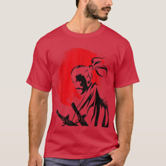 Ghost Samurai Warrior Anime Manga Bushido (4) T Shirt