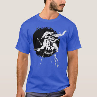 Ghost Samurai Warrior Anime Manga Bushido (6) T Shirt