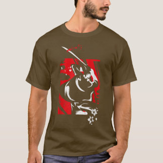 Ghost Samurai Warrior Anime Manga Bushido (7) T Shirt