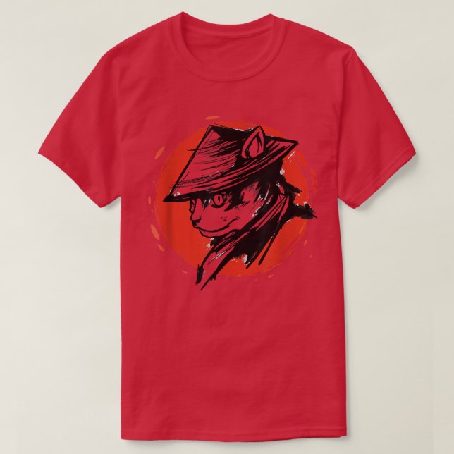 Ghost Samurai Warrior Way Of The Bushido Samurai M T Shirt (Design framsida)