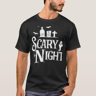 Ghost Scary Night Taloky Gift Halloween Manar Wome T Shirt