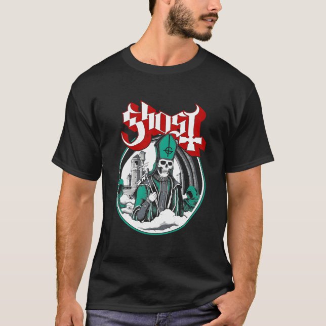 Ghost – Sekulär dis T Shirt (Framsida)