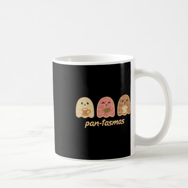 Ghost Shirt Cute Ghost Fall for Women Girls Kaffemugg (Höger)