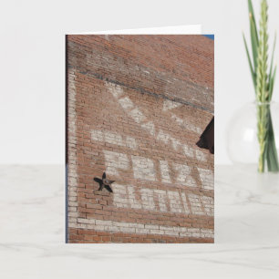 Ghost Sign in Brighton, Iowa Kort