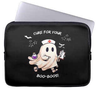 Ghost-sjuksköterska med magisk potion - bock för d laptop fodral