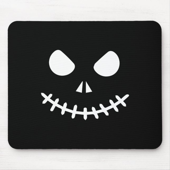 Ghost Skeleton Halloween Musmatta (Framsidan)
