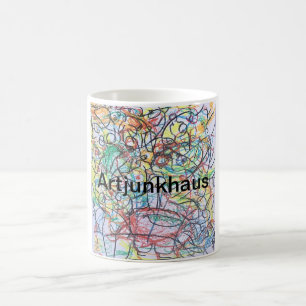Ghost Smoke Alpine Hotel Jeff Hankamer Artjunkhaus Kaffemugg