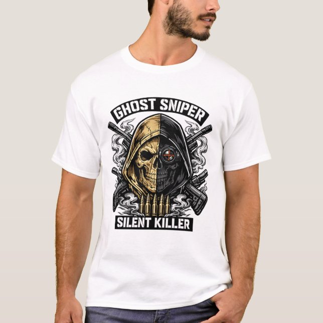Ghost Sniper Silent Killer tee (Framsida)