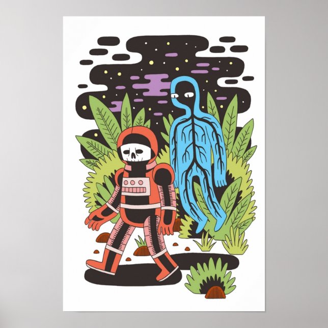 Ghost Space Poster (Framsidan)