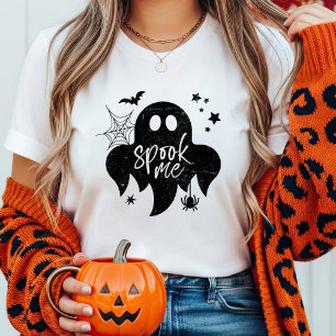 Ghost Spook Me Halloween T Shirt