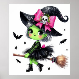 Ghost Spooky Mamma Retro Halloween Vintage Design Poster