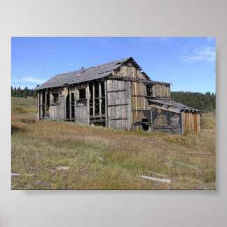 Ghost städer av Colorado Poster