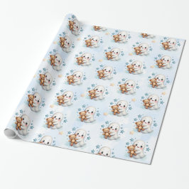 Ghost & Stars Halloween Theme Baby Shower Presentpapper