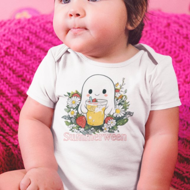 Ghost Summerween Summer Halloween T Shirt (Skapare uppladdad)